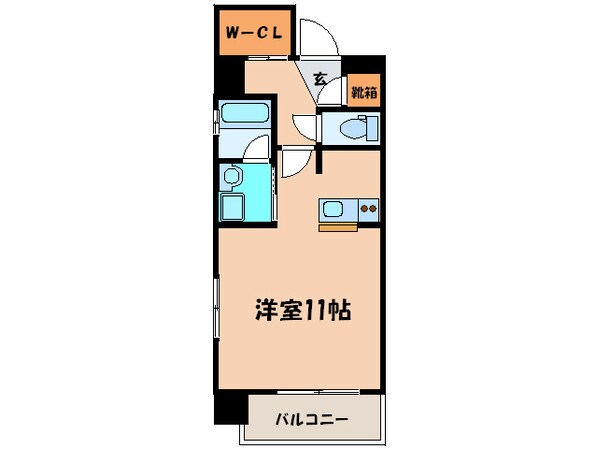 プライムアーバン博多東の物件間取画像